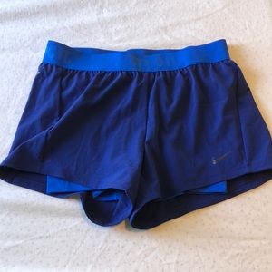 Nike Dri-Fit Shorts w/liner, S